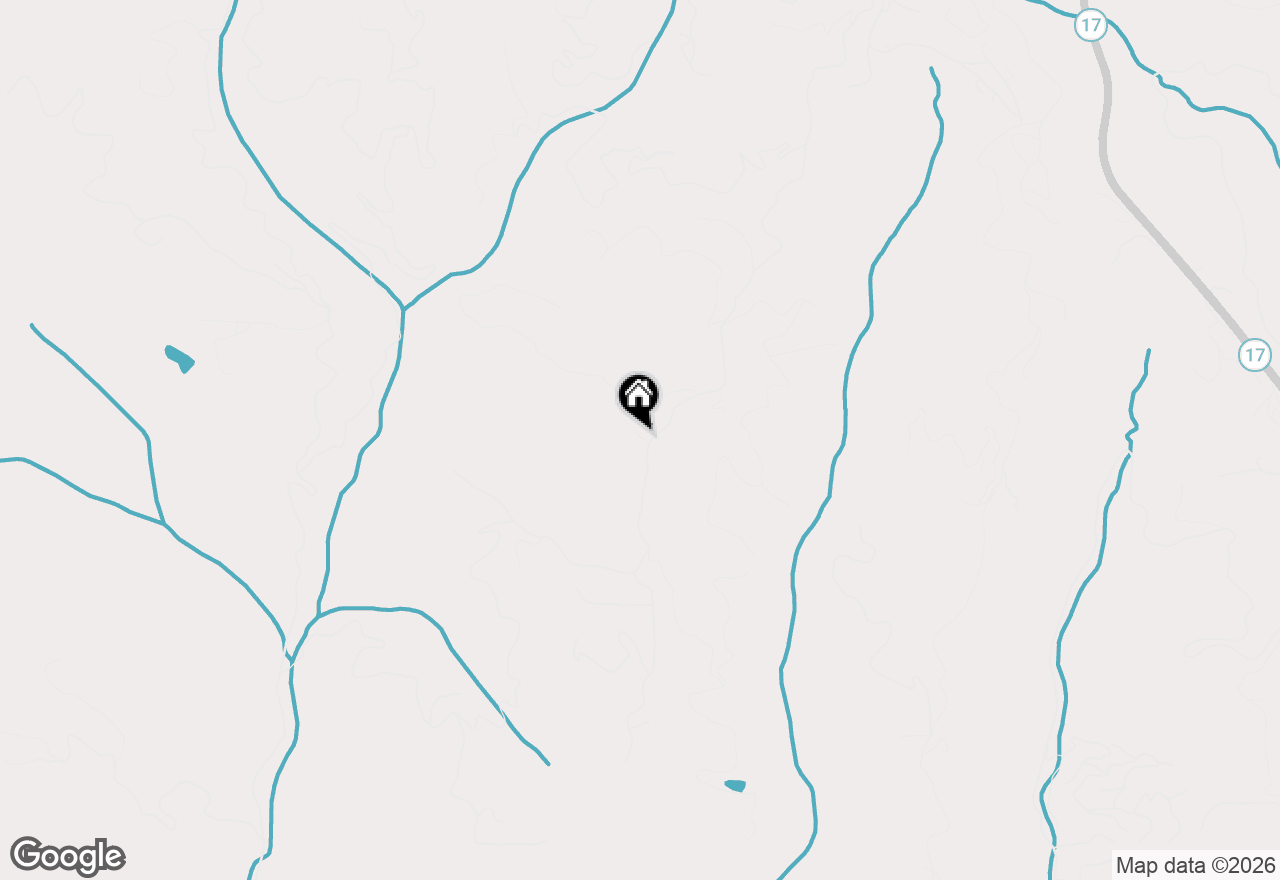 Map of 23758 Hutchinson Road, Los Gatos, CA 95033