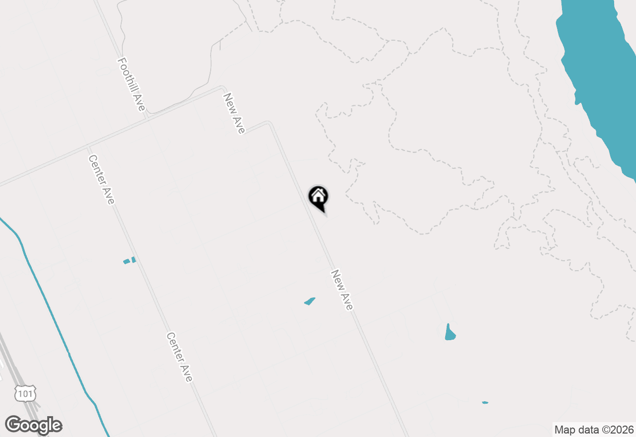 Map of 12500 New Avenue, San Martin, CA 95046
