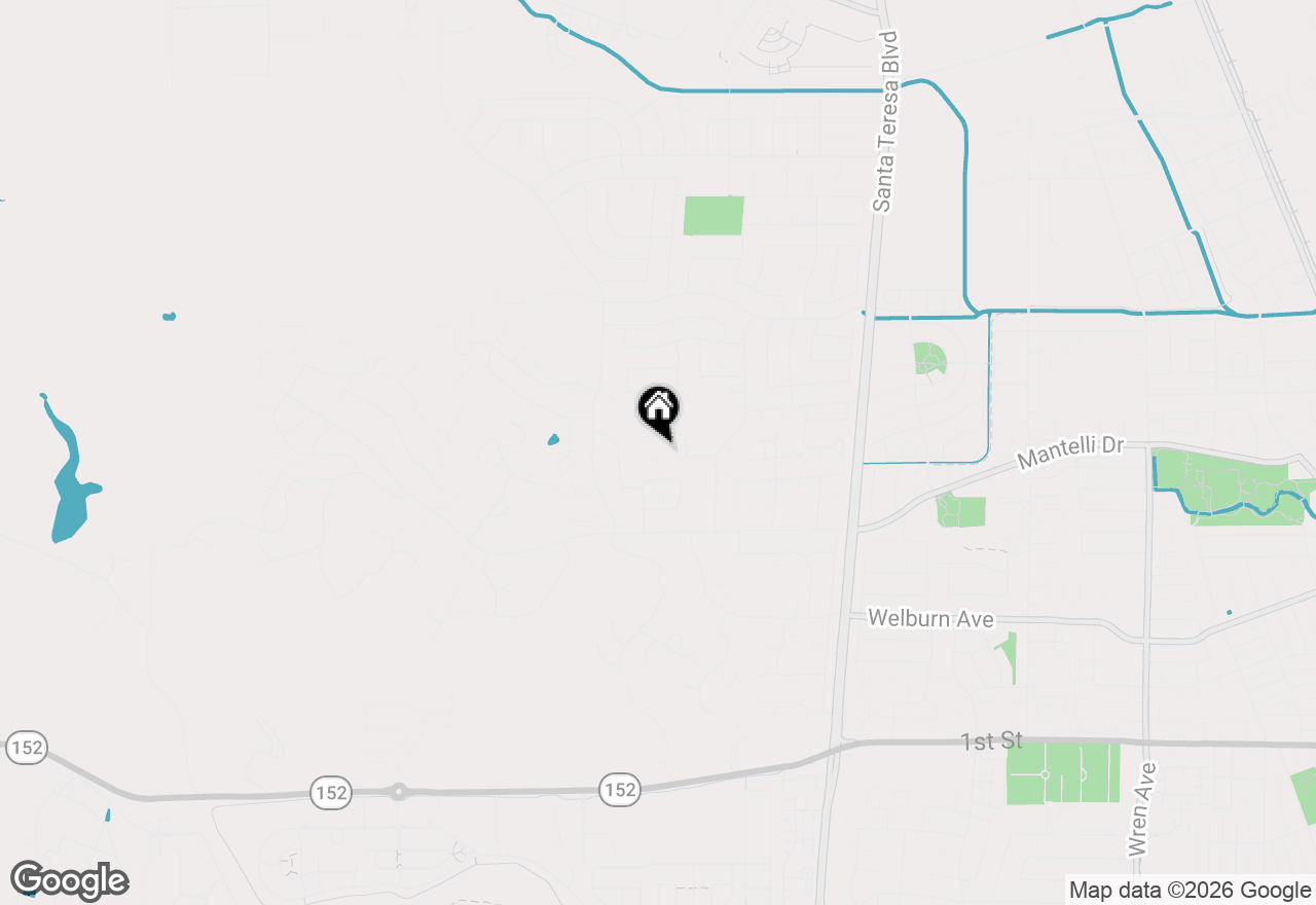 Map of 1487 Partridge Drive, Gilroy, CA 95020