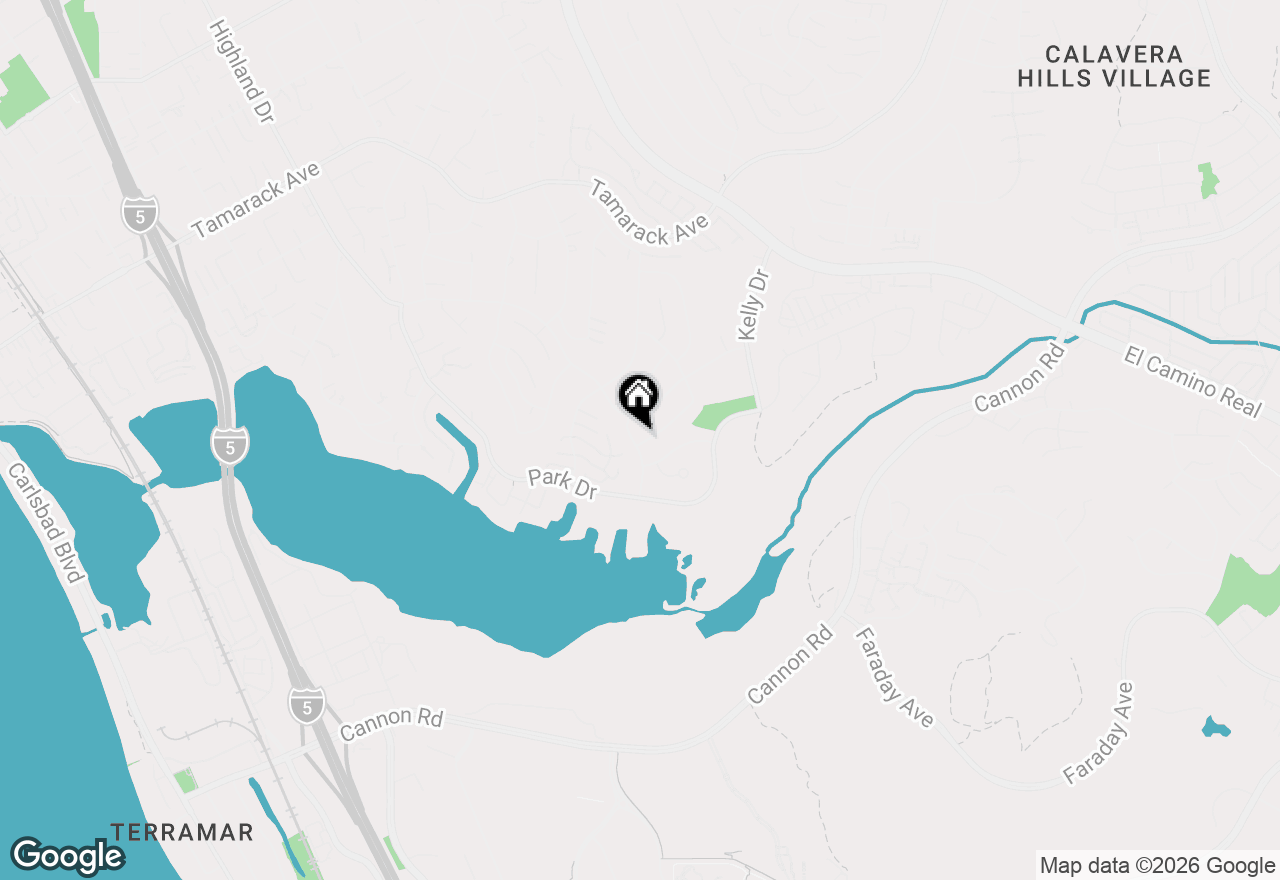 Map of 1860 Valencia Avenue, Carlsbad, CA 92008