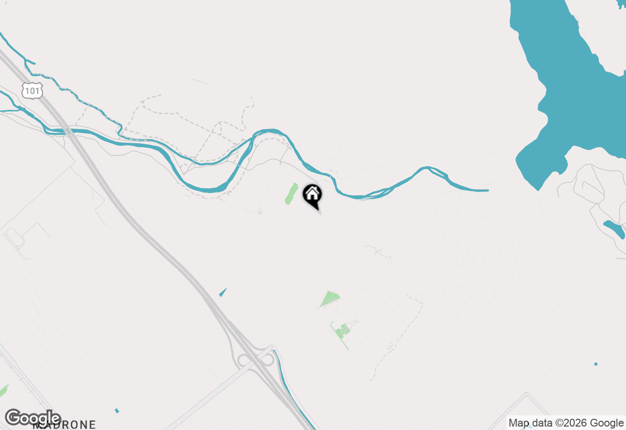 Map of 1815 Silverwings Court, Morgan Hill, CA 95037