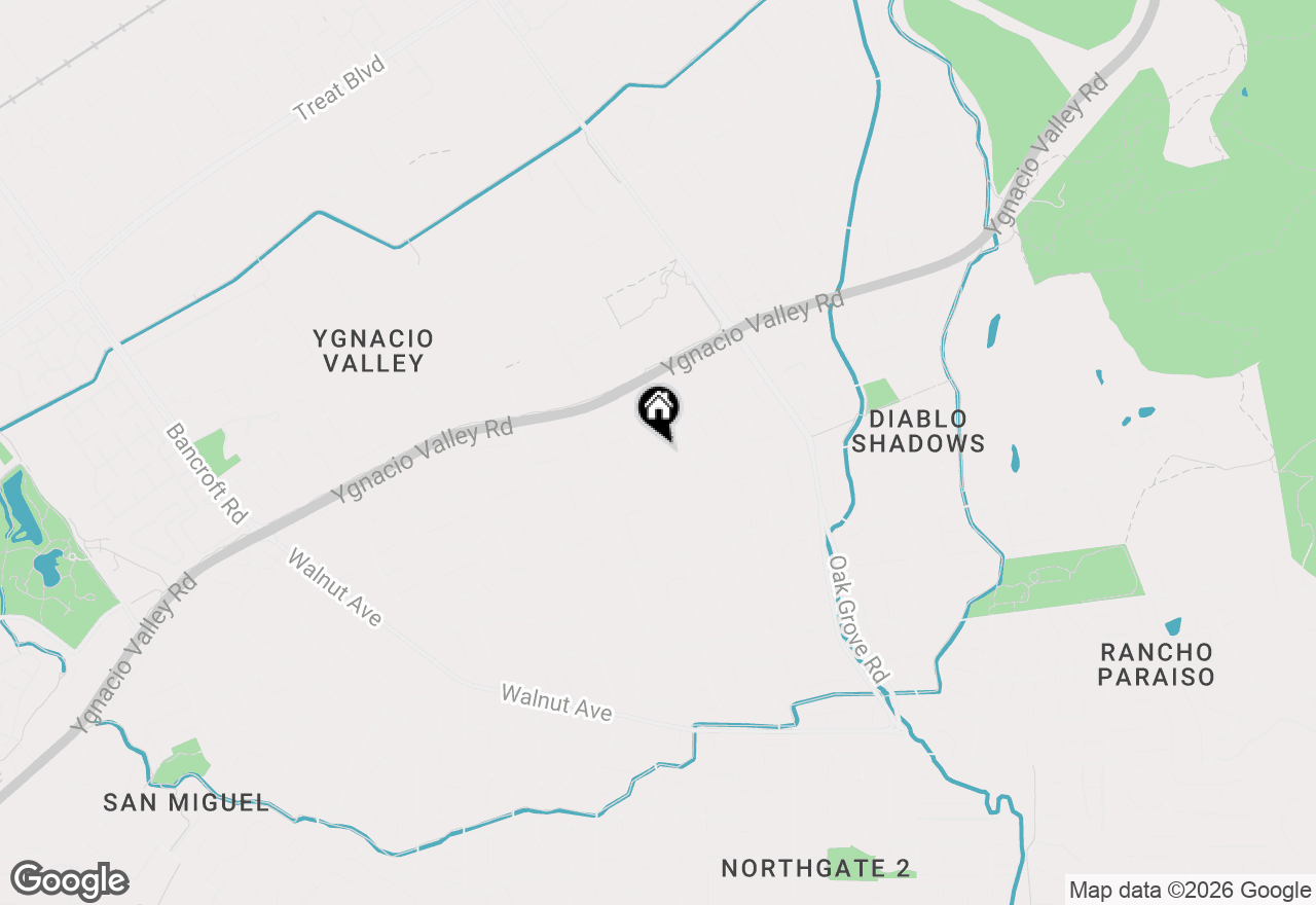 Map of 169 Venado Corte, Walnut Creek, CA 94598
