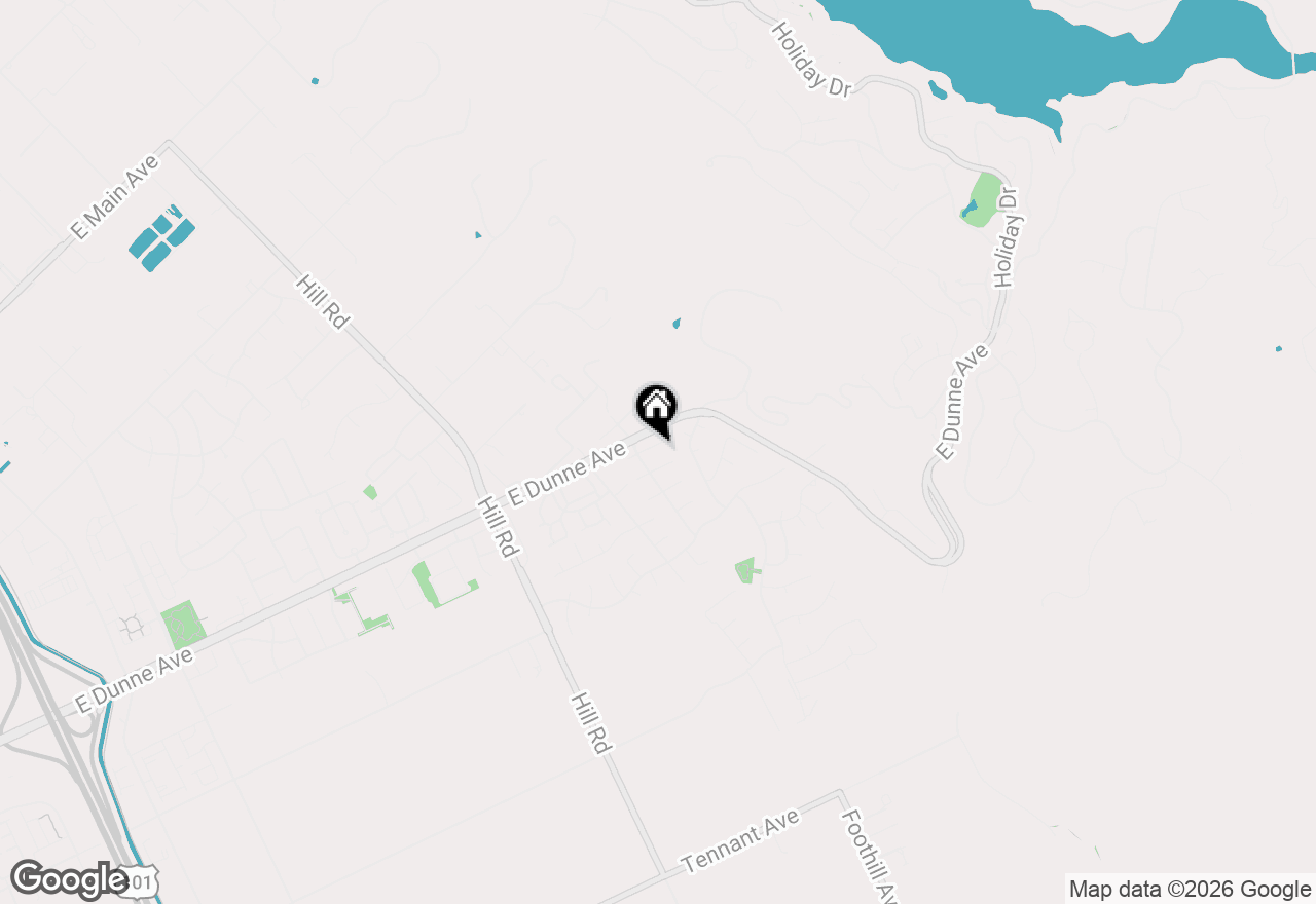 Map of 2490 Gitana Court, Morgan Hill, CA 95037