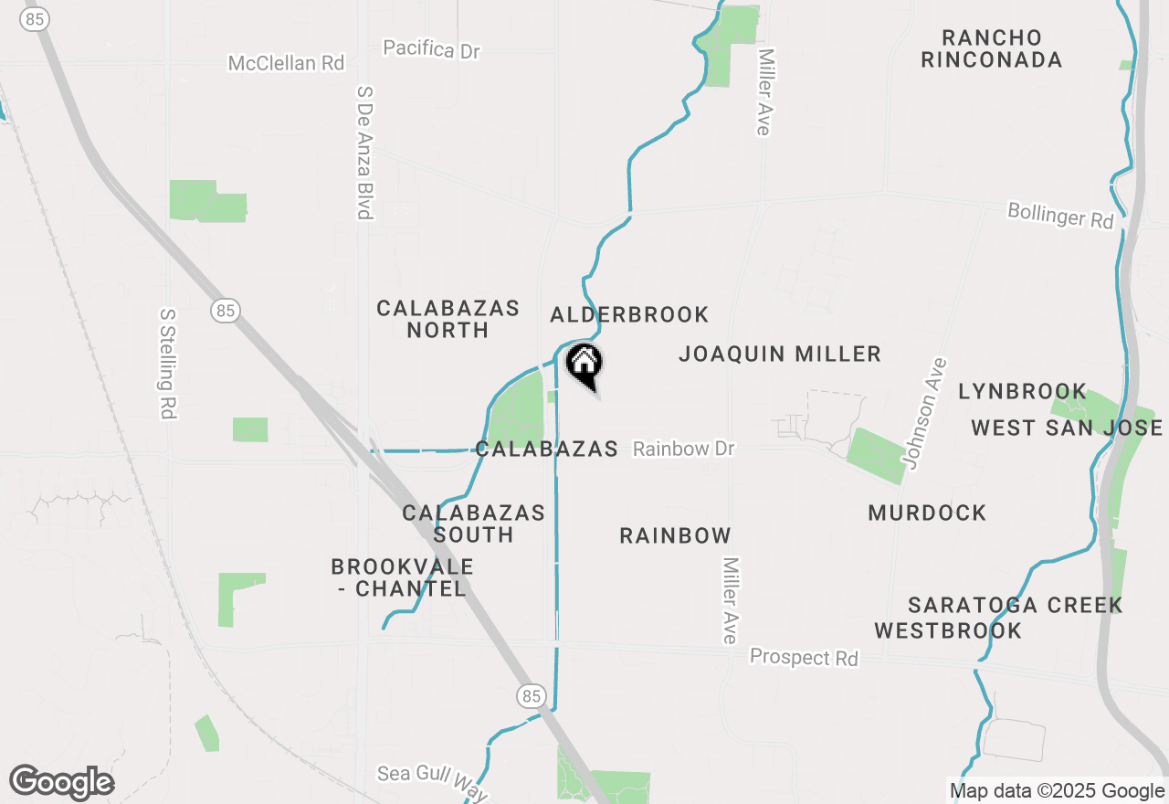 Map of 6757 Devonshire Drive, San Jose, CA 95129