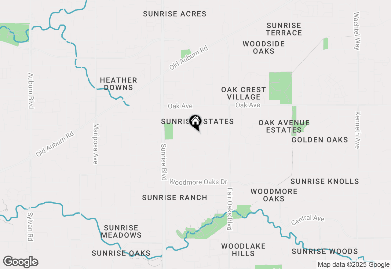 Map of 7216 Escalante Way, Citrus Heights, CA 95610