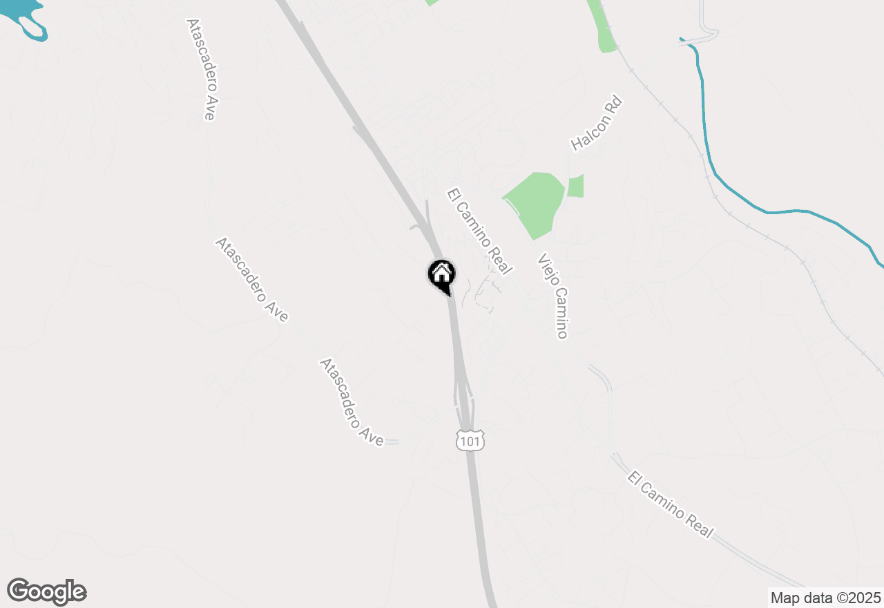 Map of 9190 La Paz Road, Atascadero, CA 93422