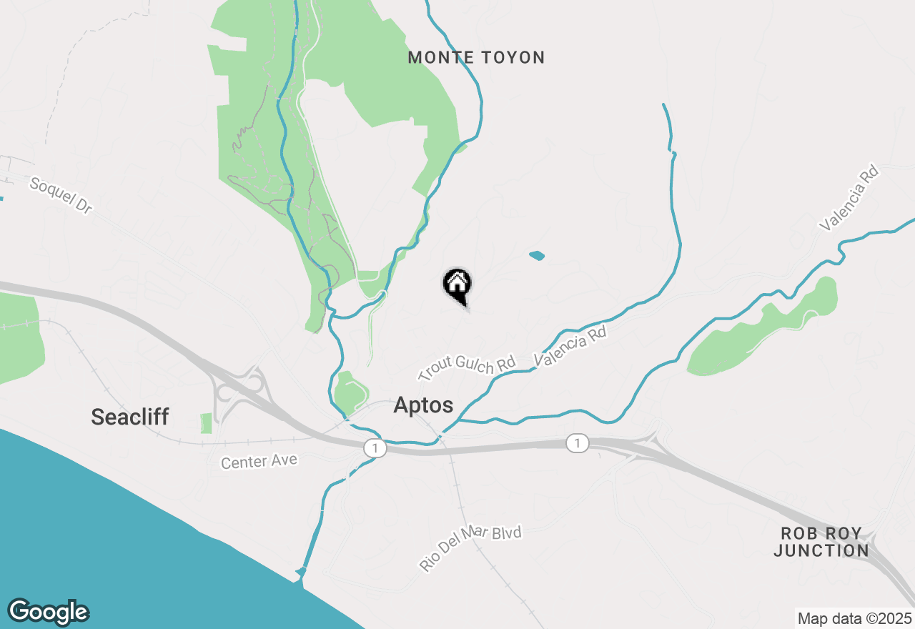 Map of 199 Quail Run Road, Aptos, CA 95003
