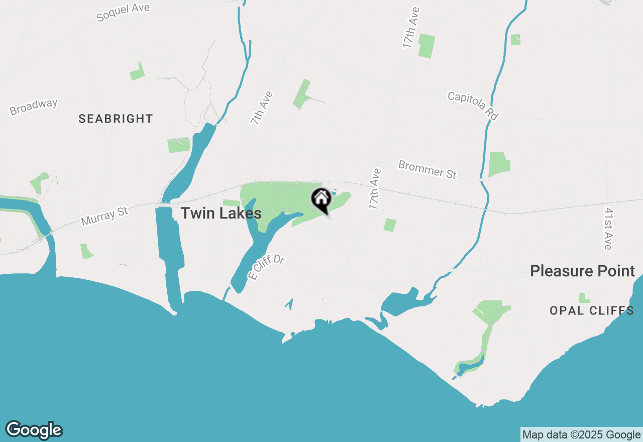 Map of 755 14th Avenue #205, Santa Cruz, CA 95062