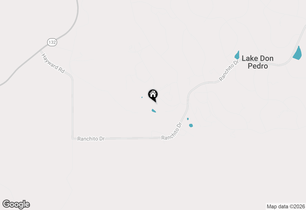 Map of 9643 Fachada Way, La Grange, CA 95329