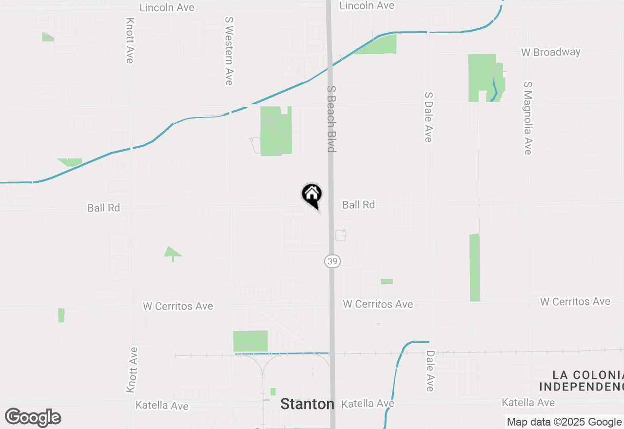 Map of 3026 W Ball Road, Anaheim, CA 92804