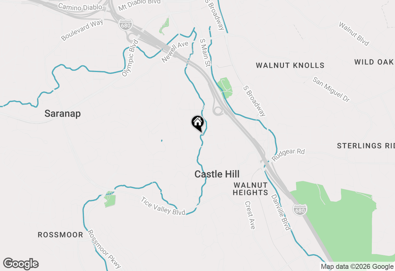 Map of 118 Glen Ct, Walnut Creek, CA 94595