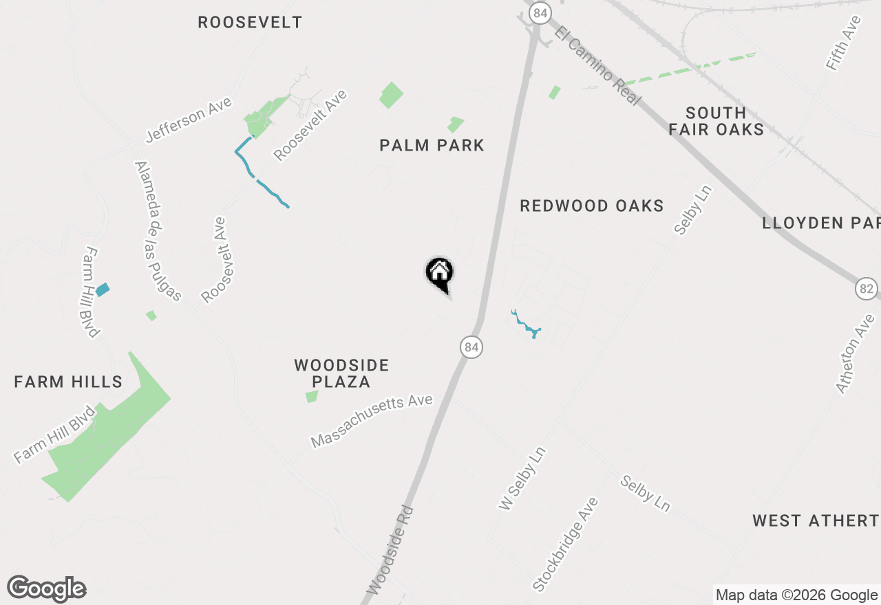 Map of 1661 Kansas Street, Redwood City, CA 94061