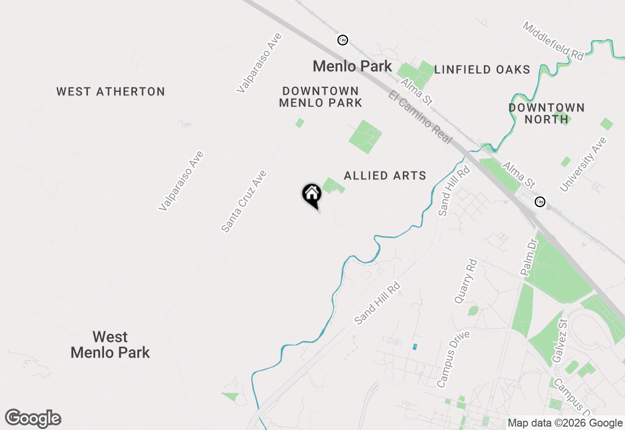 Map of 600 Wallea Drive, Menlo Park, CA 94025