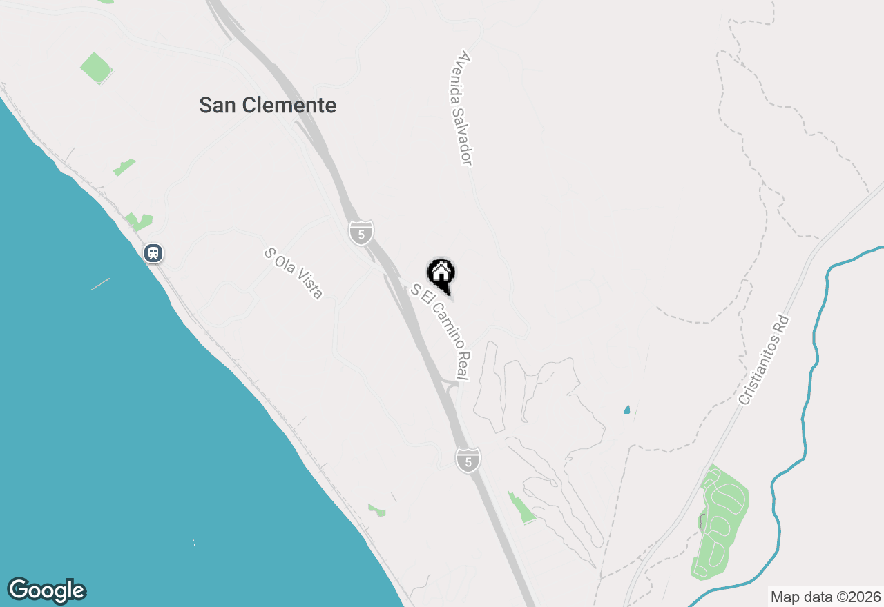 Map of 2011 S El Camino Real, San Clemente, CA 92672
