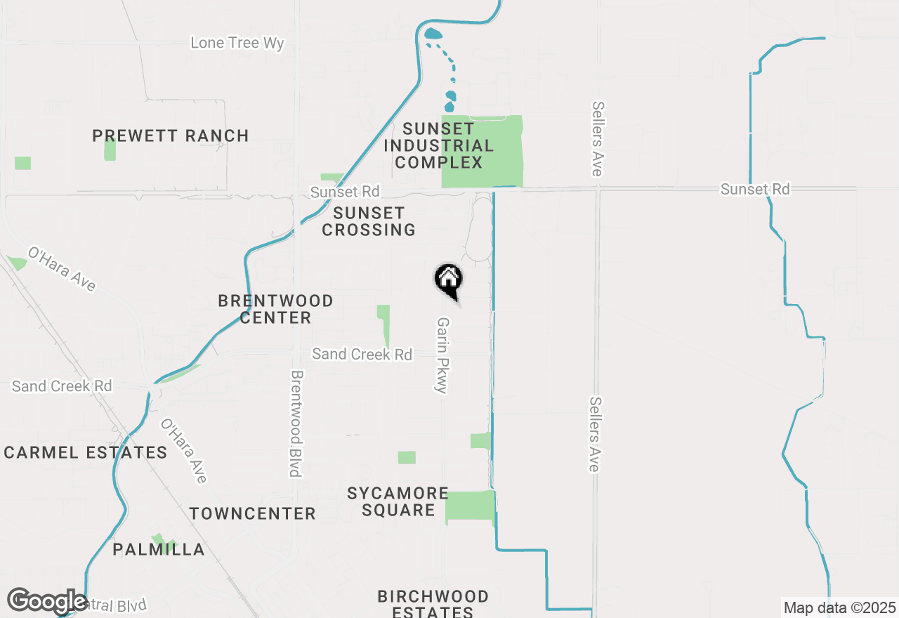 Map of 364 Bridgewater Drive, Brentwood, CA 94513