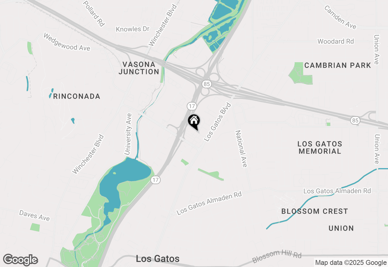 Map of 15117 Shore Drive, Los Gatos, CA 95032
