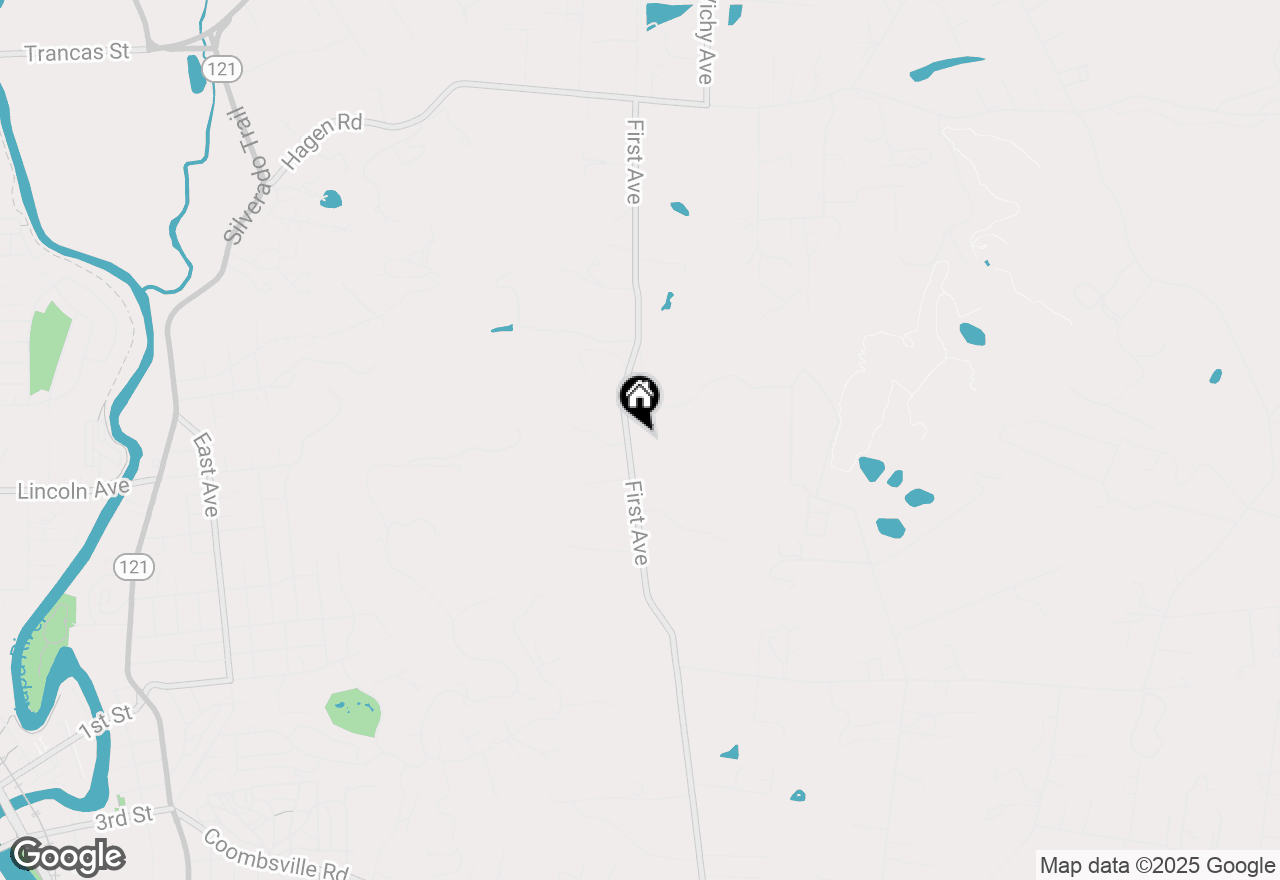 Map of 2160 1st Avenue, Napa, CA 94558