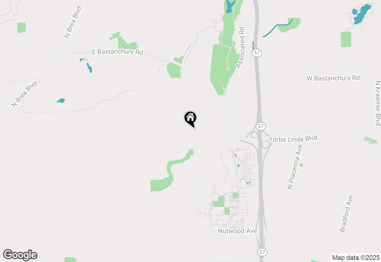 Map of 1815 Vista Del Oro, Fullerton, CA 92831