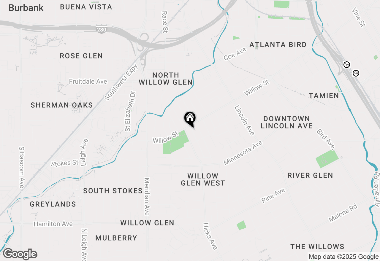Map of 1125 Camino Pablo, San Jose, CA 95125
