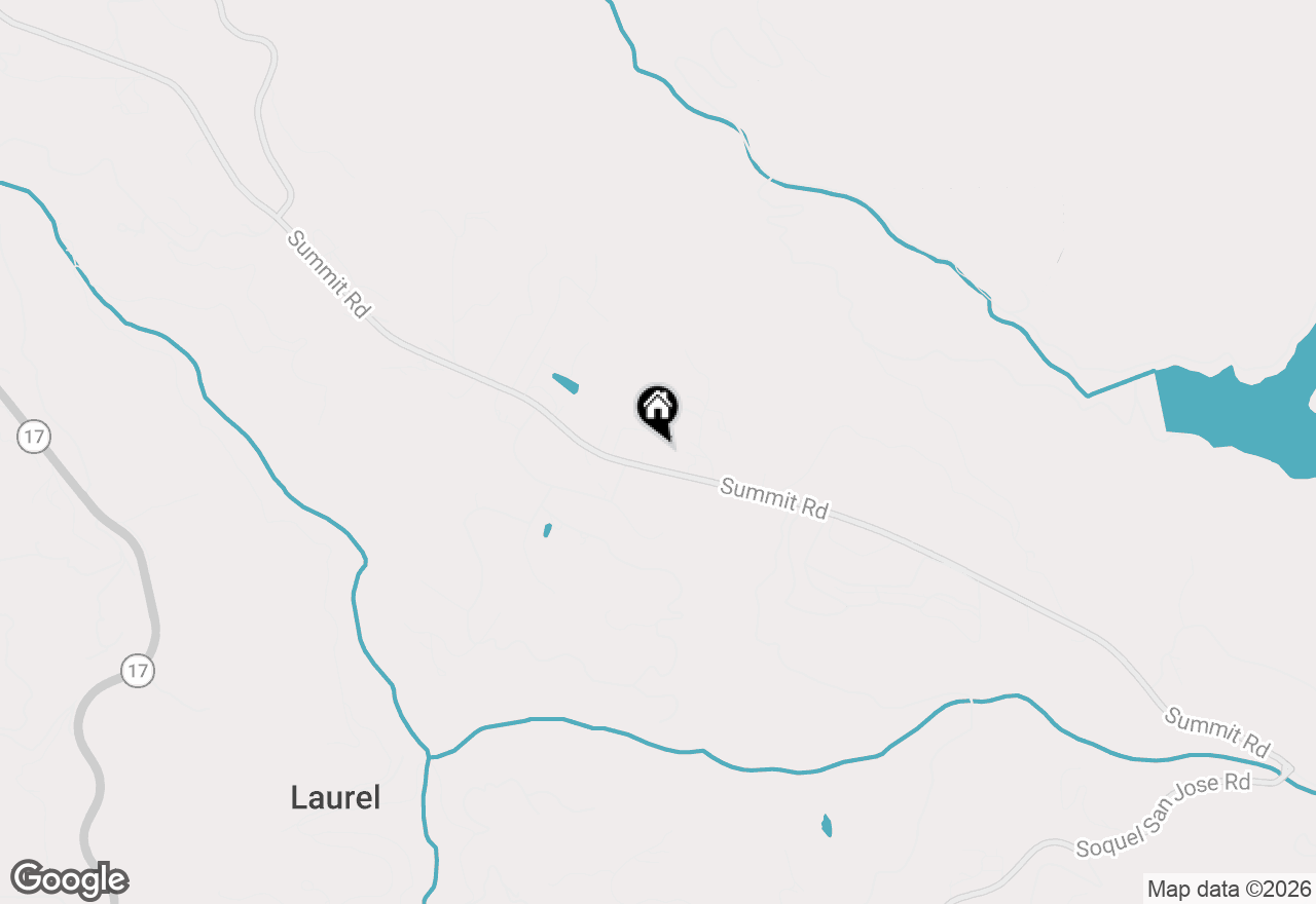 Map of 23457 Summit Road, Los Gatos, CA 95033