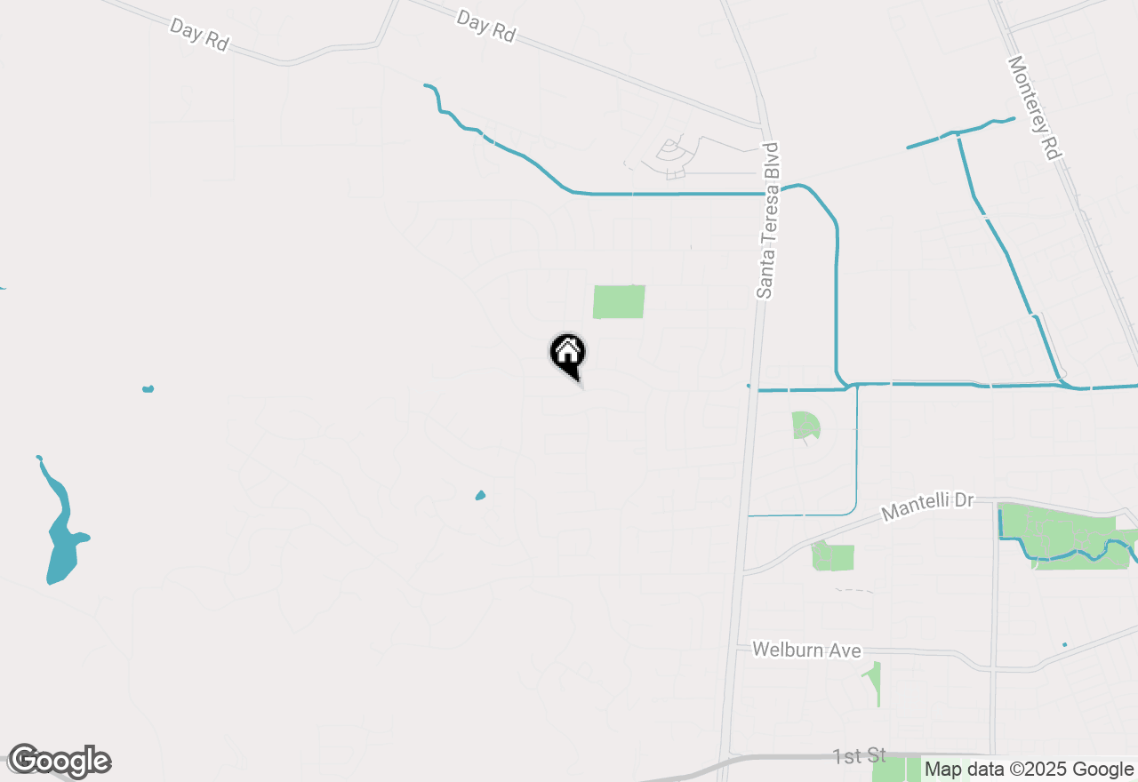 Map of 1417 Briarberry Lane, Gilroy, CA 95020