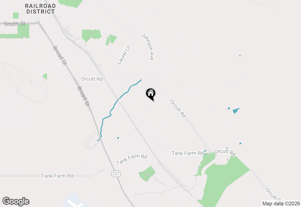 Map of 3816 Hatchery Lane #1, San Luis Obispo, CA 93401