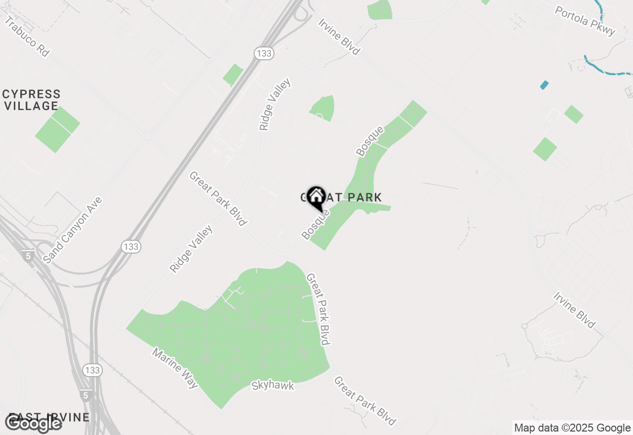 Map of 117 Bosque, Irvine, CA 92618