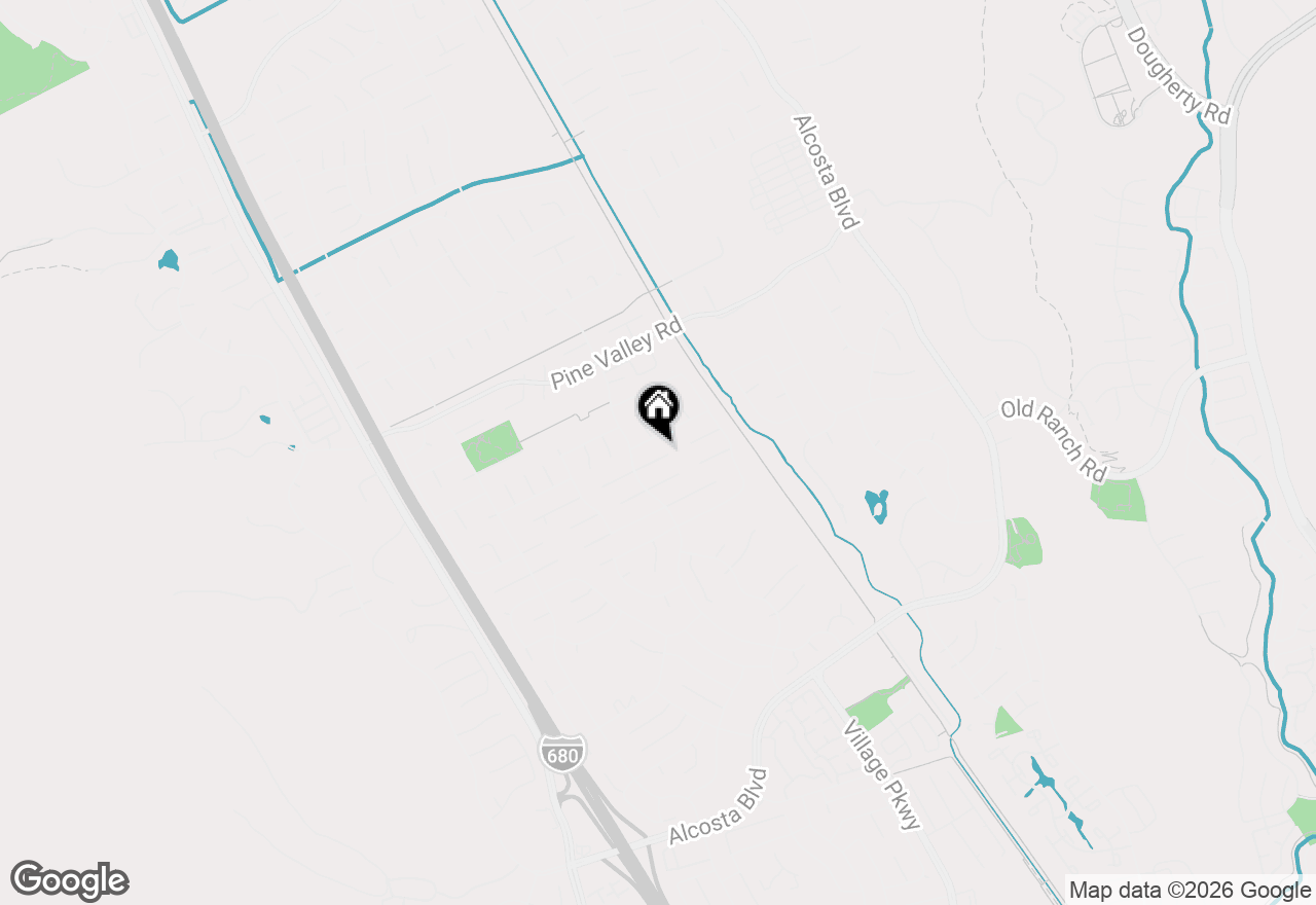 Map of 515 Cashew Court, San Ramon, CA 94583