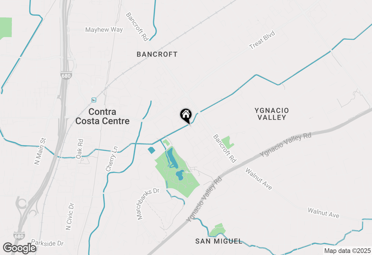 Map of 672 Savoy Ct, Walnut Creek, CA 94598