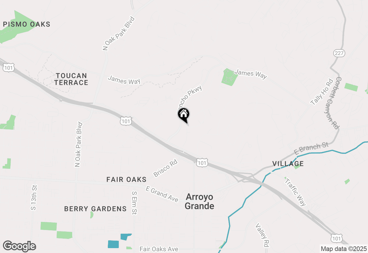 Map of 840 Via Bandolero, Arroyo Grande, CA 93420
