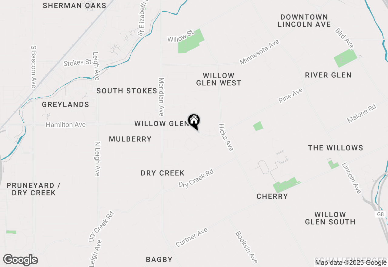 Map of 1629 Fruitwood Court, San Jose, CA 95125