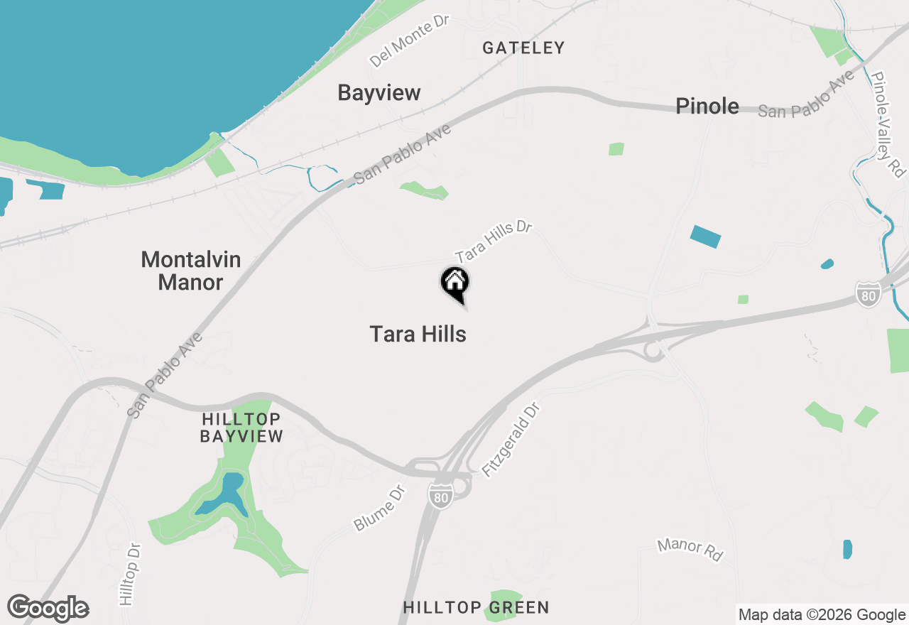 Map of 2358 Galway Rd, San Pablo, CA 94806