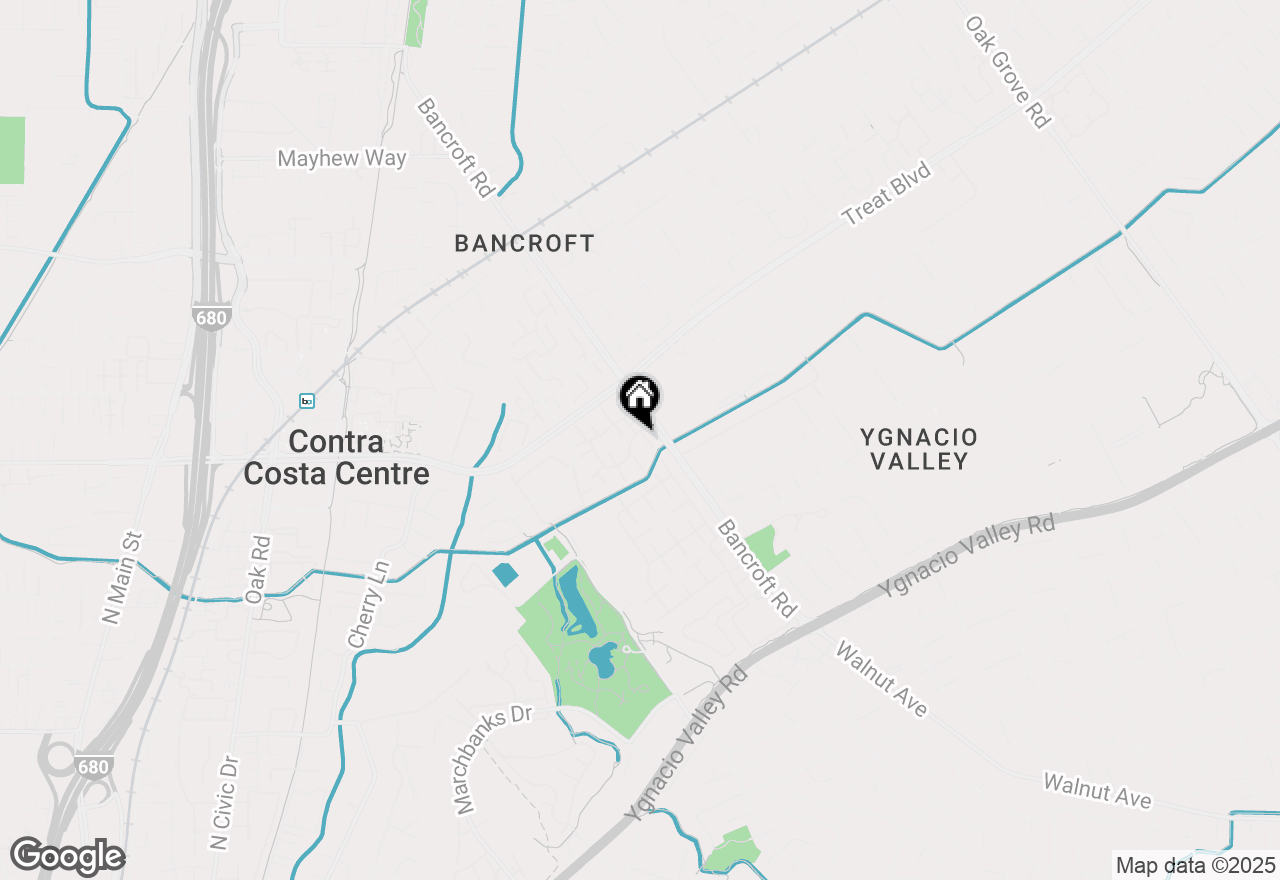 Map of 1960 Pomar Way, Walnut Creek, CA 94598