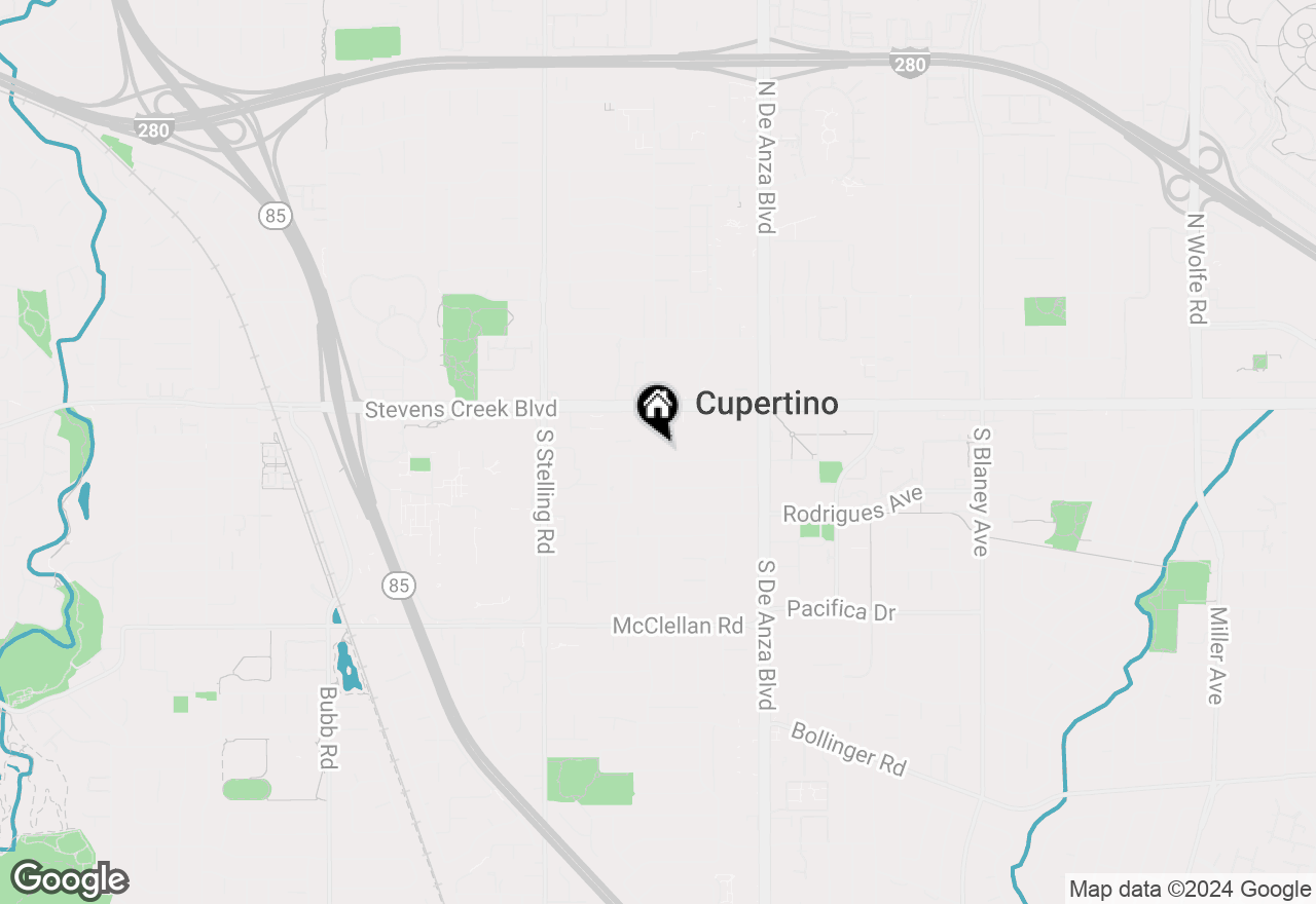 Map of 20739 Scofield Drive, Cupertino, CA 95014
