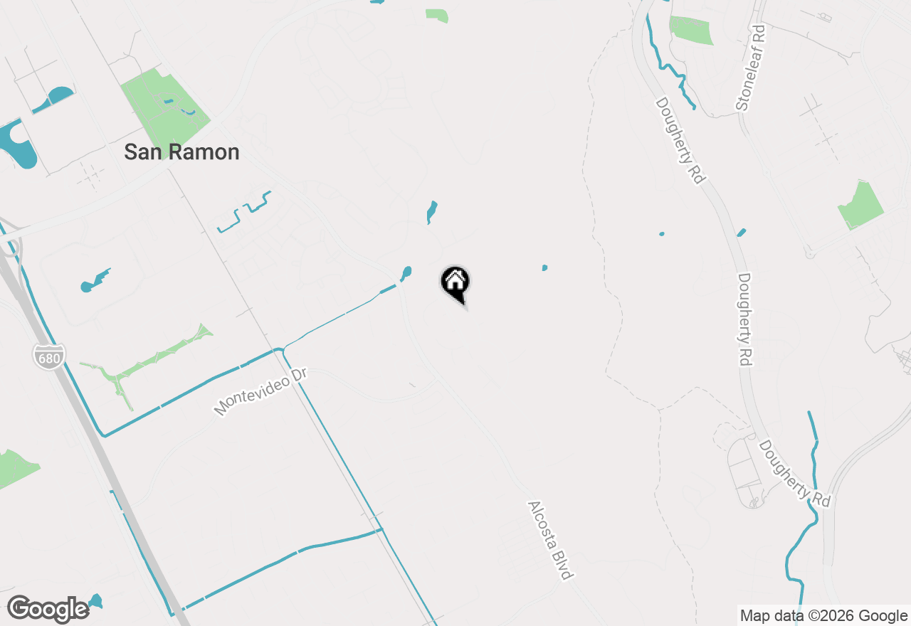 Map of 5057 Athens Dr, San Ramon, CA 94582