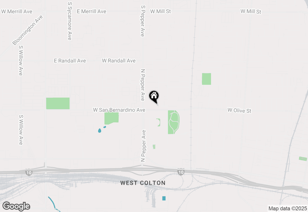 Map of 1471 San Bernardino Avenue, Colton, CA 92324