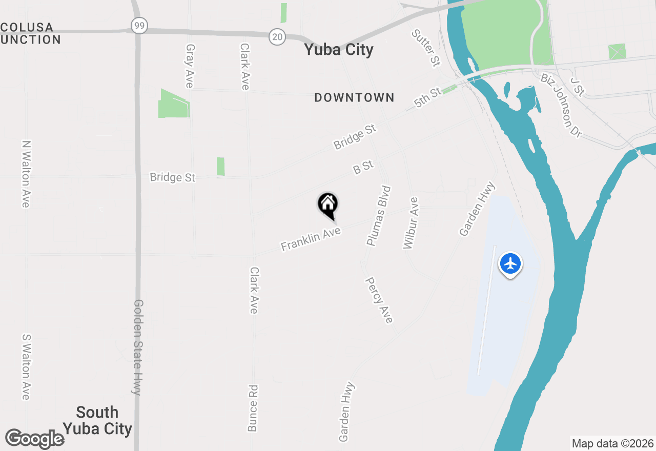 Map of 370 Pine Way, Yuba City, CA 95991