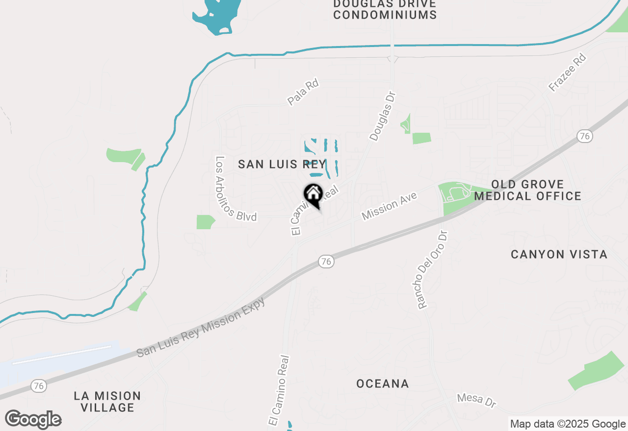 Map of 221 N El Camino Real #57, Oceanside, CA 92058