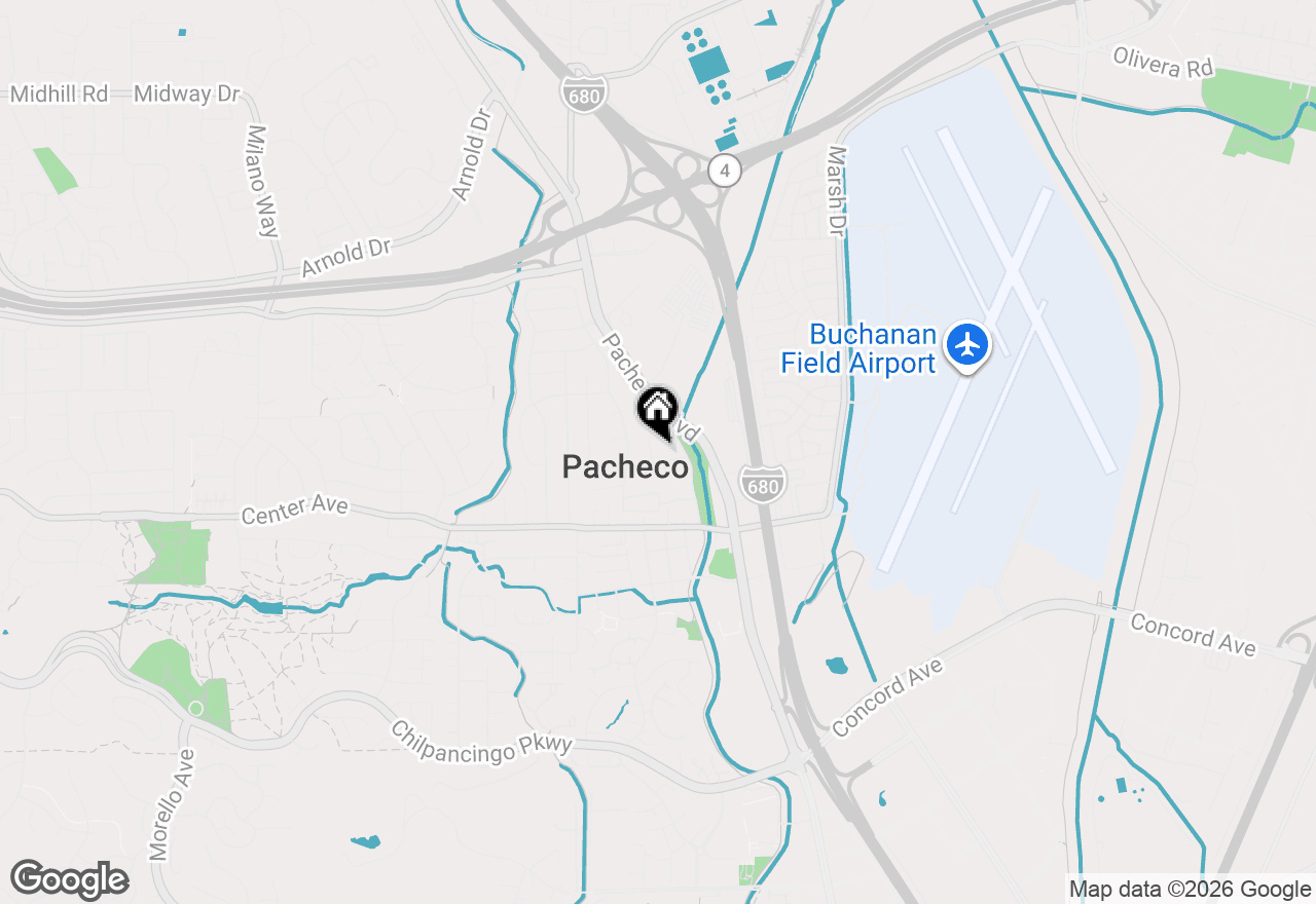 Map of 15 Crosby Ct, Pacheco, CA 94553