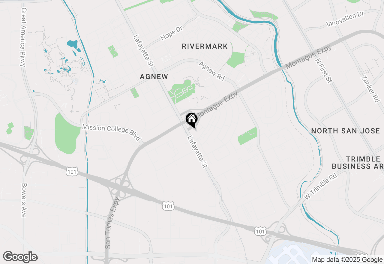Map of 1031 Clyde Ave #303, Santa Clara, CA 95054