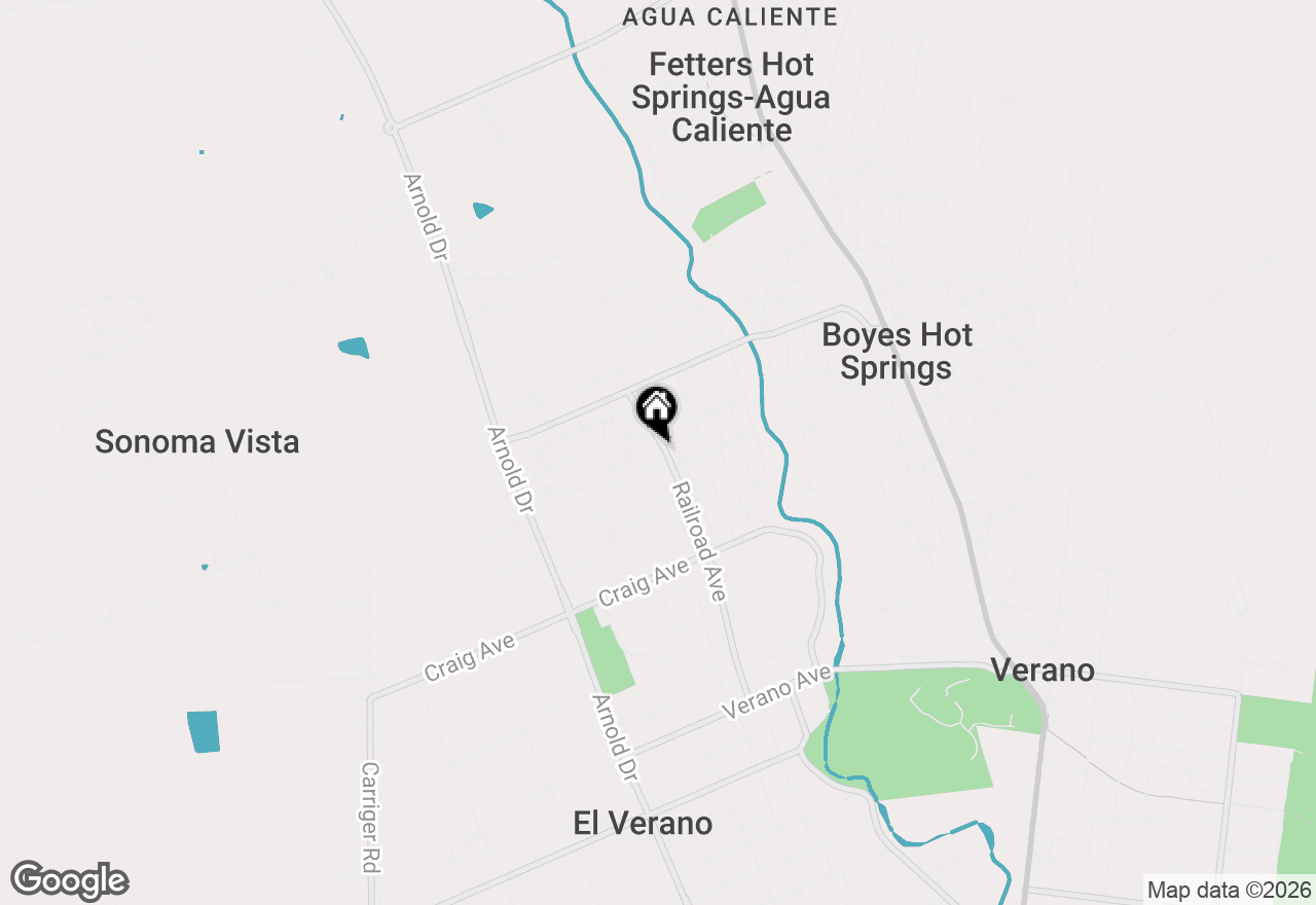 Map of 665 Cherry Avenue, Sonoma, CA 95476