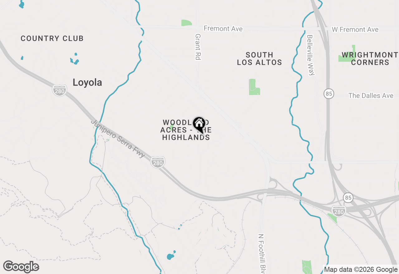 Map of 1273 Windimer Drive, Los Altos, CA 94024