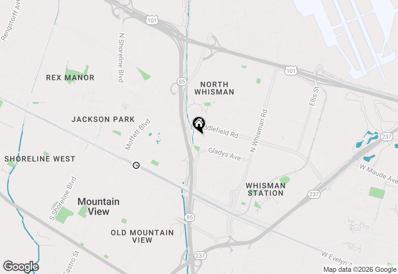 Map of 280 Easy Street #307, Mountain View, CA 94043
