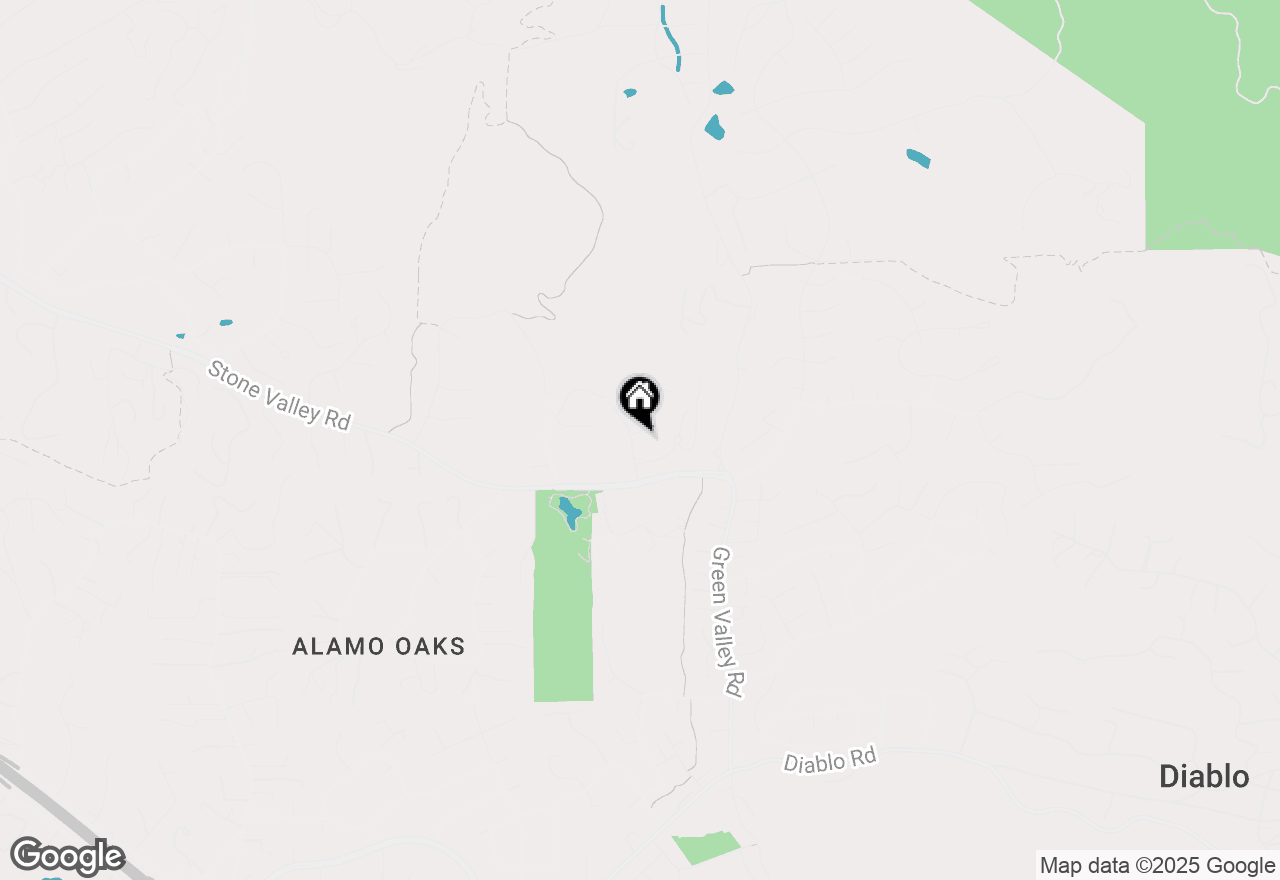 Map of 1850 Monte Sereno Dr, Alamo, CA 94507