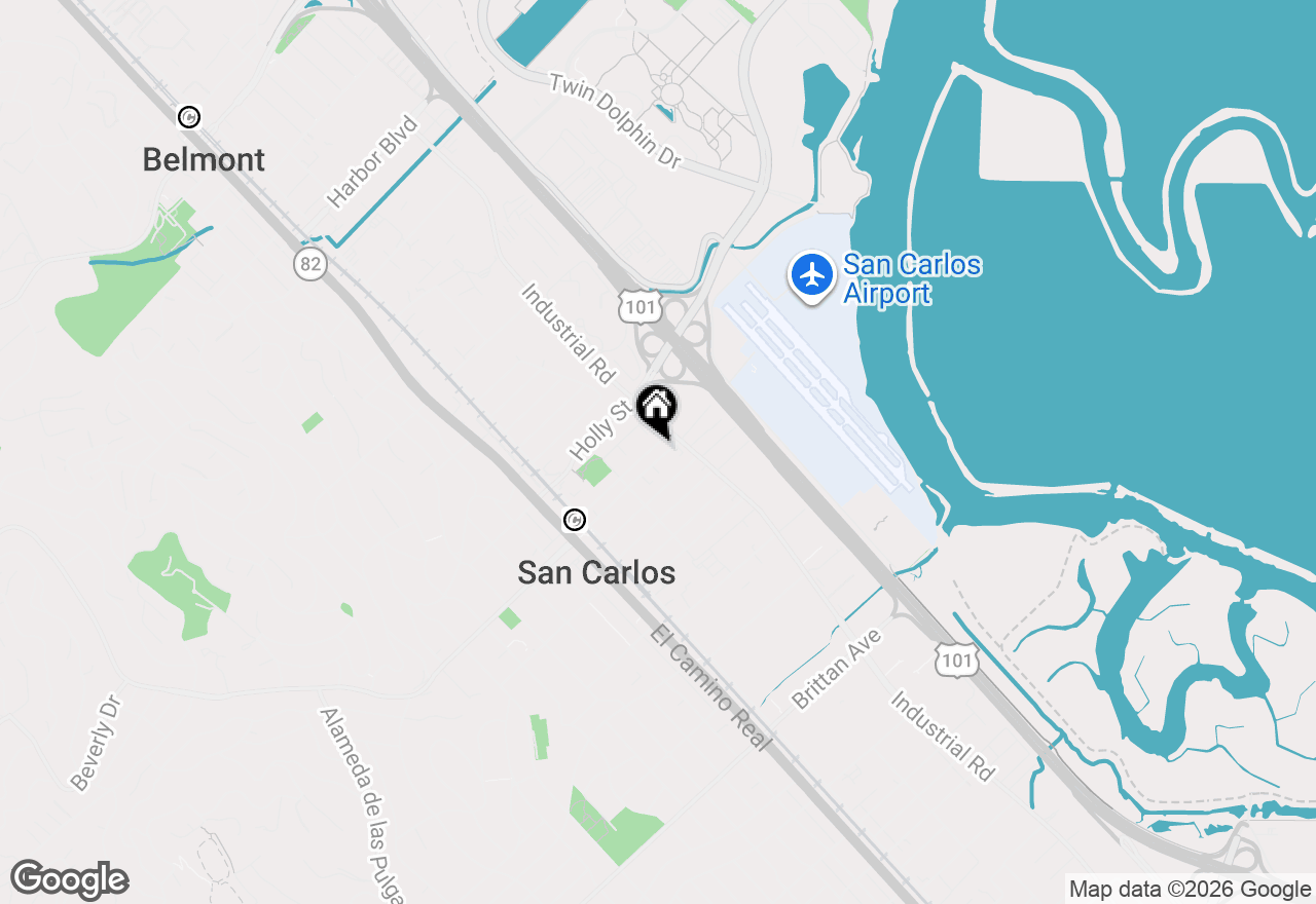 Map of 937 Mc Cue Avenue, San Carlos, CA 94070