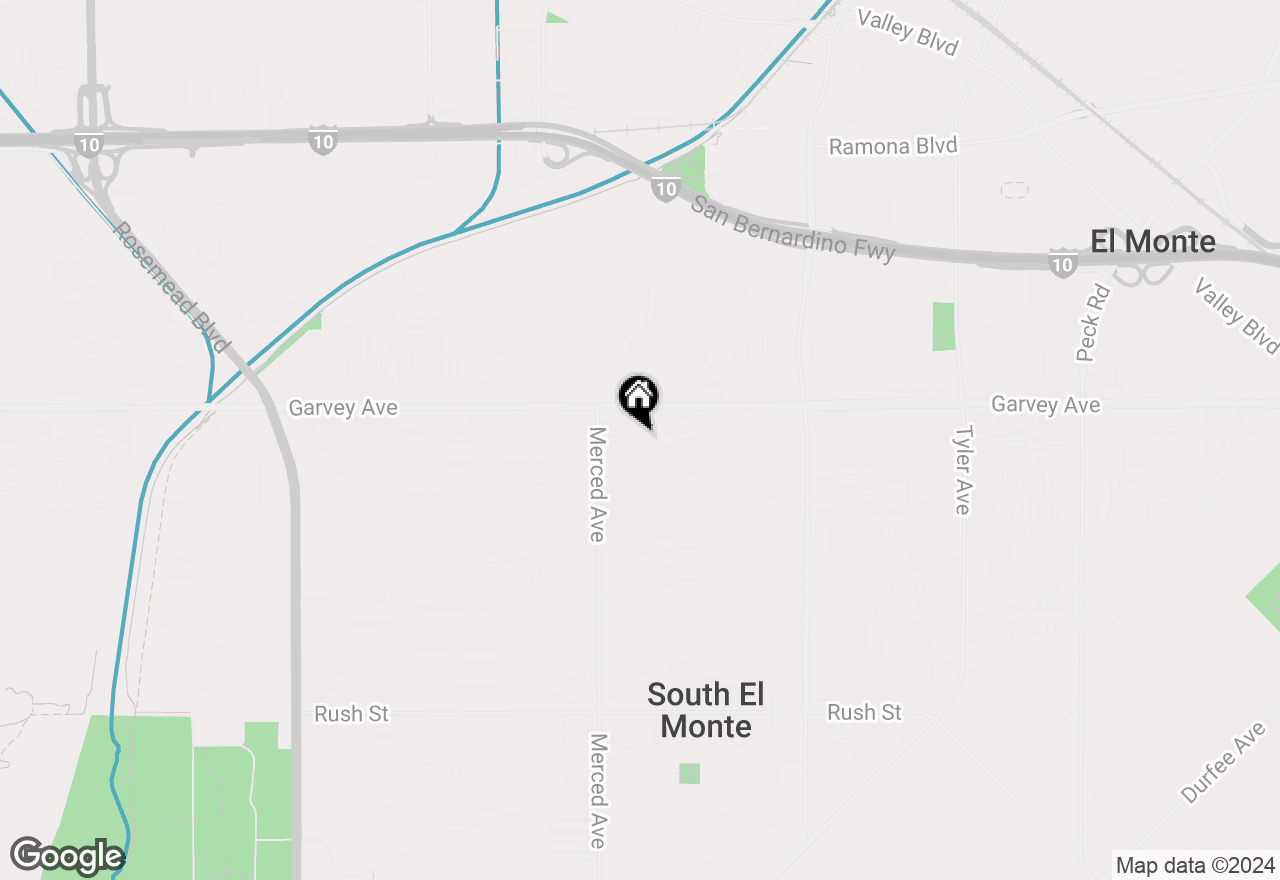 Map of 10050 Garvey Ave., El Monte, CA 91733