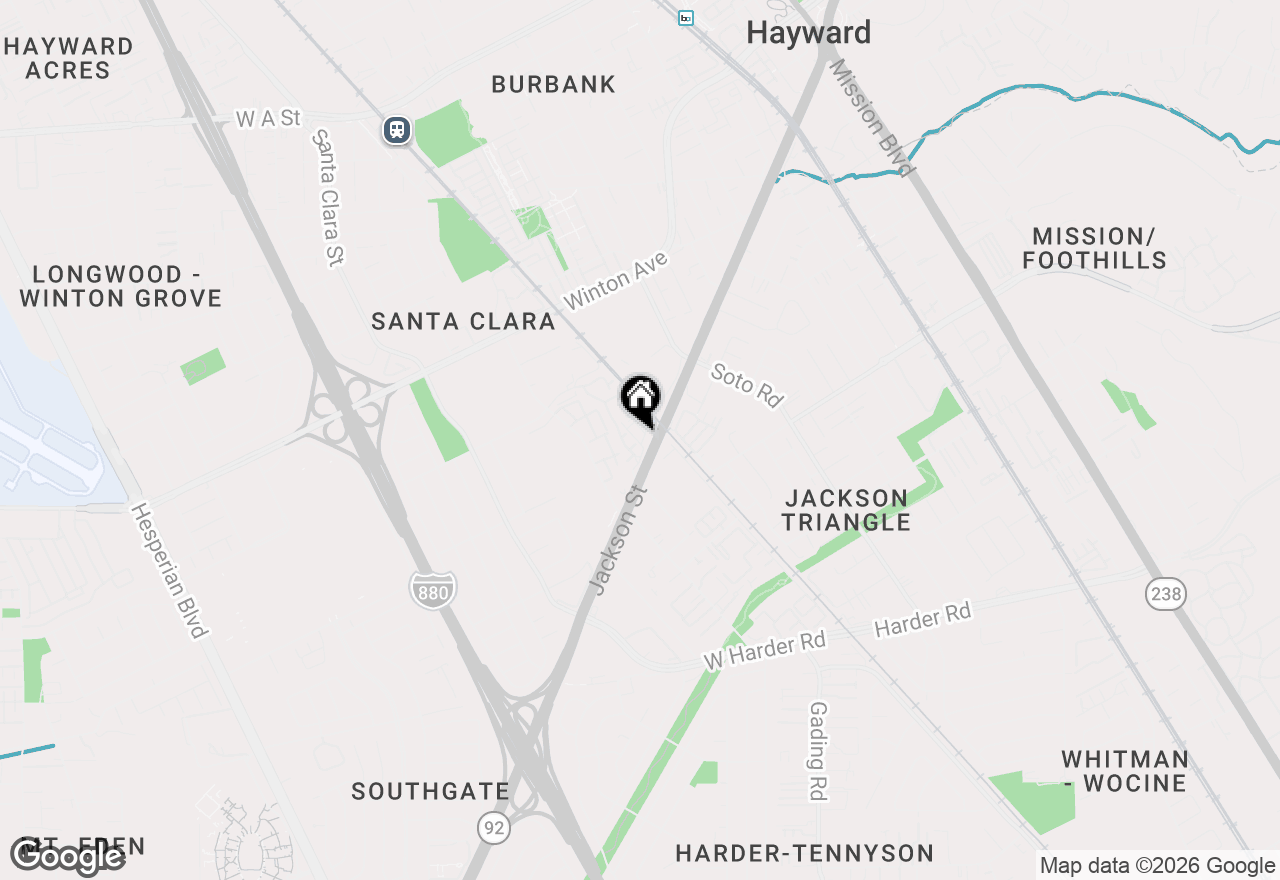 Map of 24552 Autumn Mist Way, Hayward, CA 94544