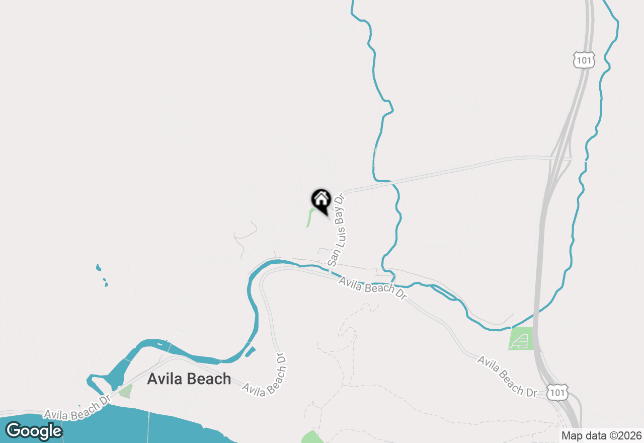 Map of 145 Riverview Drive, Avila Beach, CA 93424
