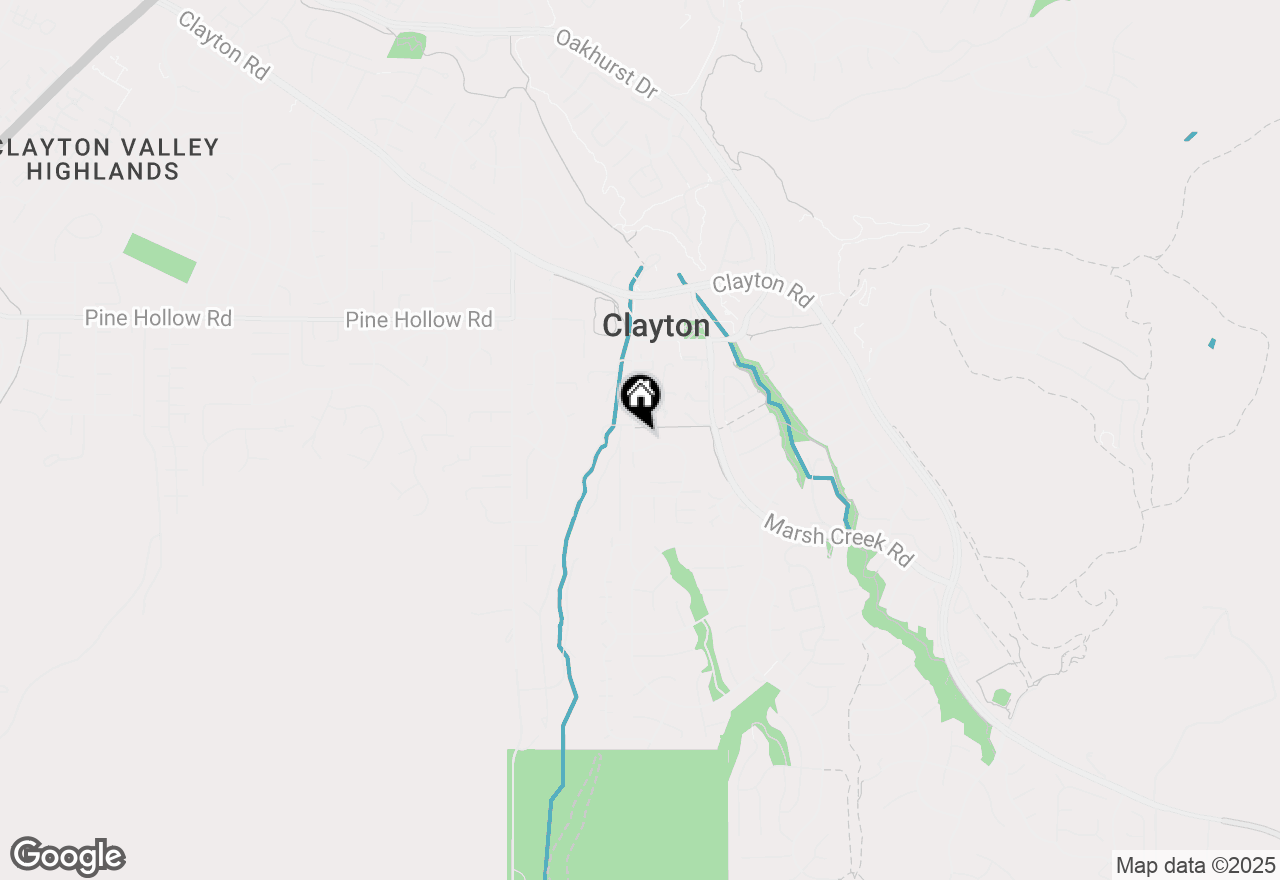Map of 102 Oak Ct, Clayton, CA 94517