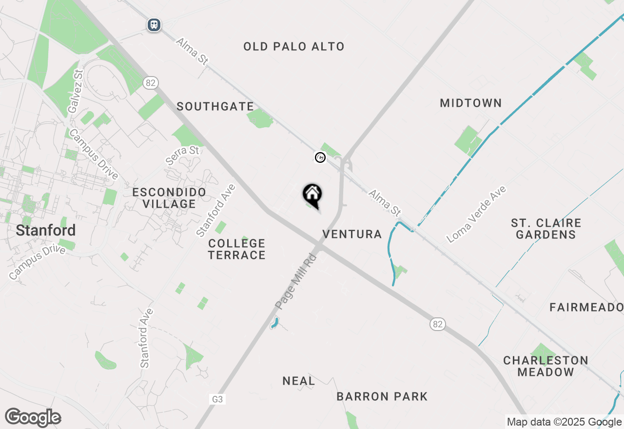 Map of 425 Grant Avenue #19, Palo Alto, CA 94306